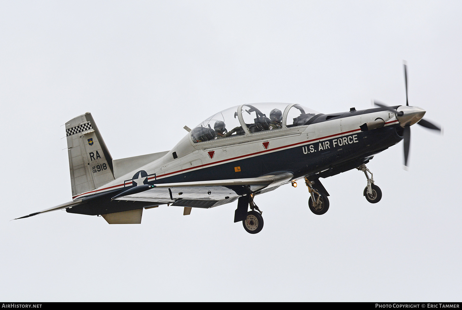 Aircraft Photo of 08-3918 | Beechcraft T-6A Texan II | USA - Air Force | AirHistory.net #638366