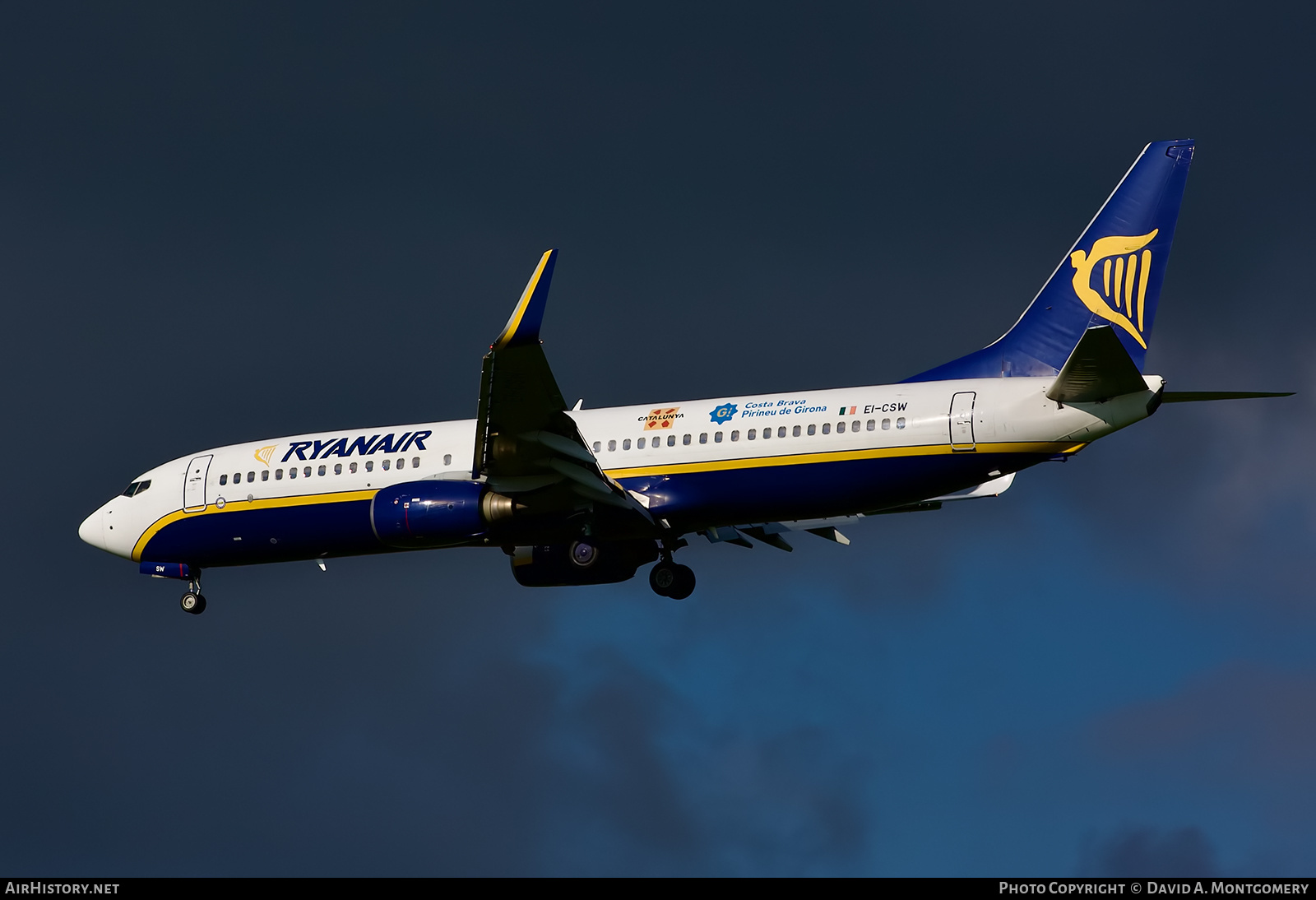Aircraft Photo of EI-CSW | Boeing 737-8AS | Ryanair | AirHistory.net #638380