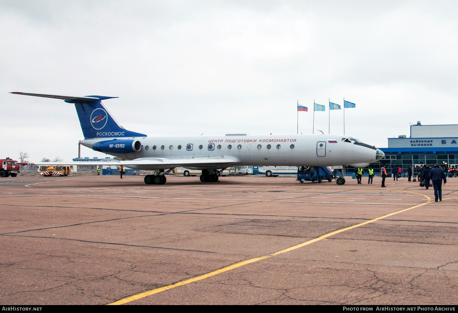 Aircraft Photo of RF-65152 | Tupolev Tu-134A-3 | Roscosmos | AirHistory.net #638390