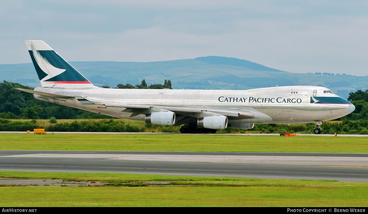 Aircraft Photo of B-HUK | Boeing 747-467(BCF) | Cathay Pacific Airways Cargo | AirHistory.net #638398