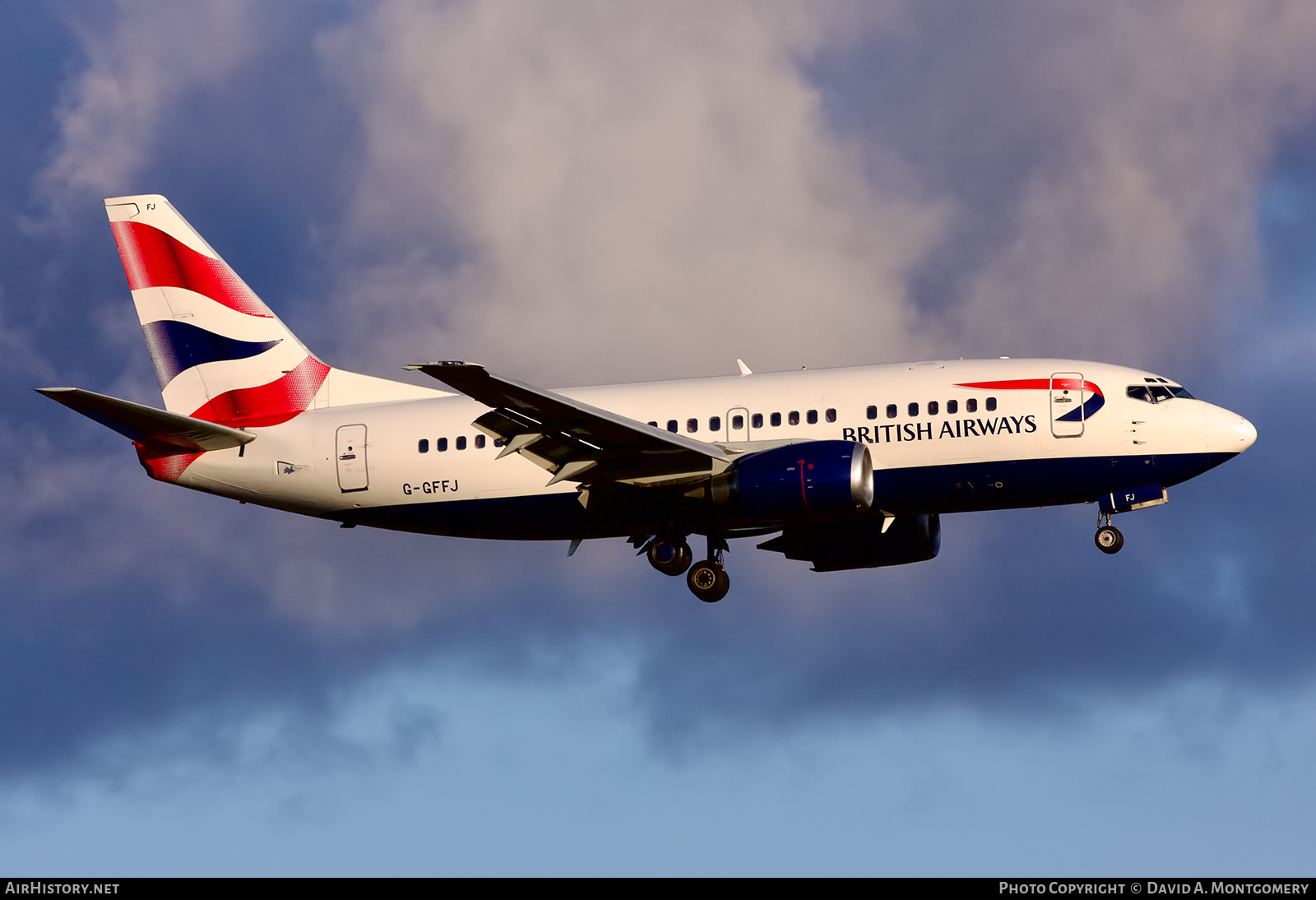 Aircraft Photo of G-GFFJ | Boeing 737-5H6 | British Airways | AirHistory.net #638401