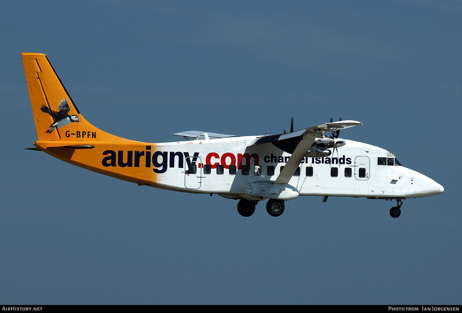 Aircraft Photo of G-BPFN | Short 360-300 | Aurigny Air Services | AirHistory.net #638408