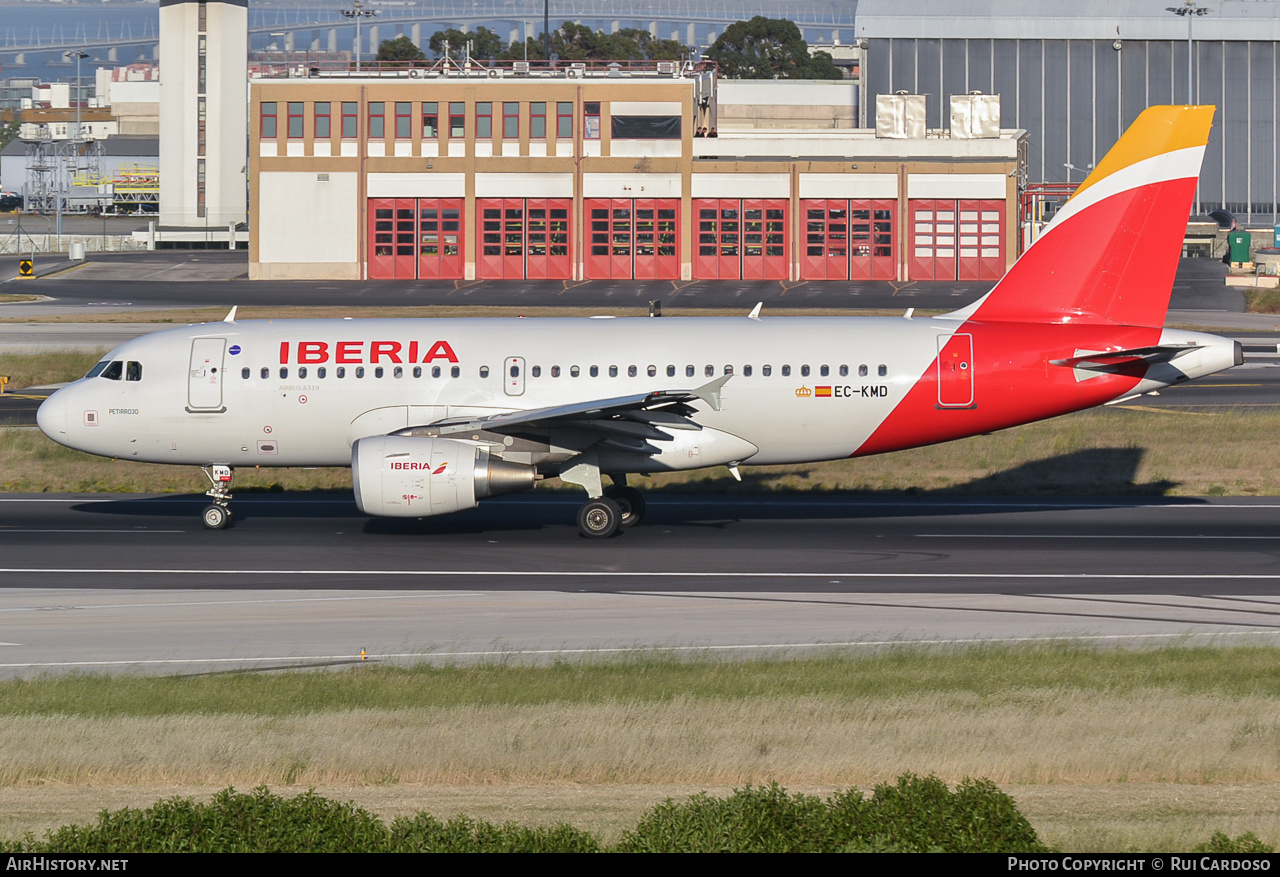 Aircraft Photo of EC-KMD | Airbus A319-111 | Iberia | AirHistory.net #638413