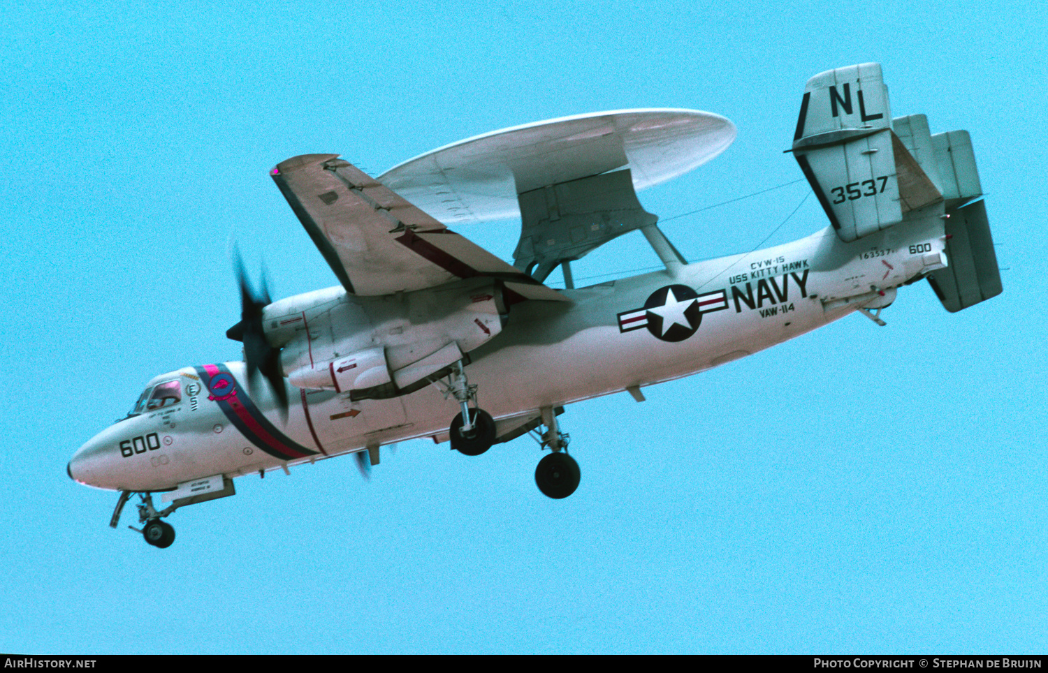 Aircraft Photo of 163537 / 3537 | Grumman E-2C Hawkeye | USA - Navy | AirHistory.net #638444