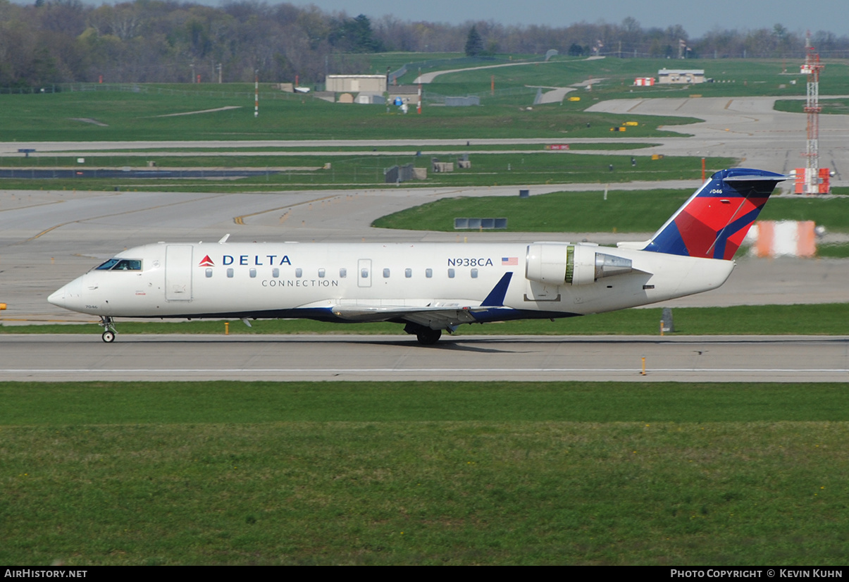 Aircraft Photo of N938CA | Canadair CRJ-100ER (CL-600-2B19) | Delta Connection | AirHistory.net #638447