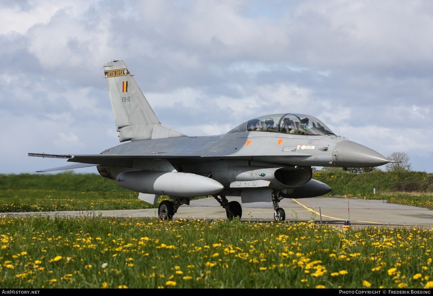 Aircraft Photo of FB-15 | General Dynamics F-16BM Fighting Falcon | Belgium - Air Force | AirHistory.net #638450