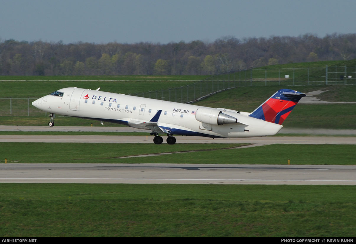 Aircraft Photo of N675BR | Bombardier CRJ-200ER (CL-600-2B19) | Delta Connection | AirHistory.net #638467