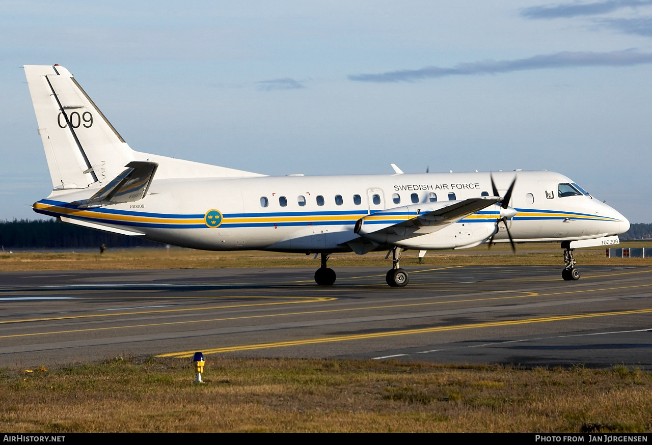 Aircraft Photo of 100009 | Saab Tp100C (340B/Plus) | Sweden - Air Force | AirHistory.net #638468