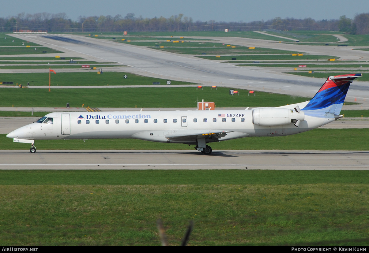 Aircraft Photo of N574RP | Embraer ERJ-145LR (EMB-145LR) | Delta Connection | AirHistory.net #638469