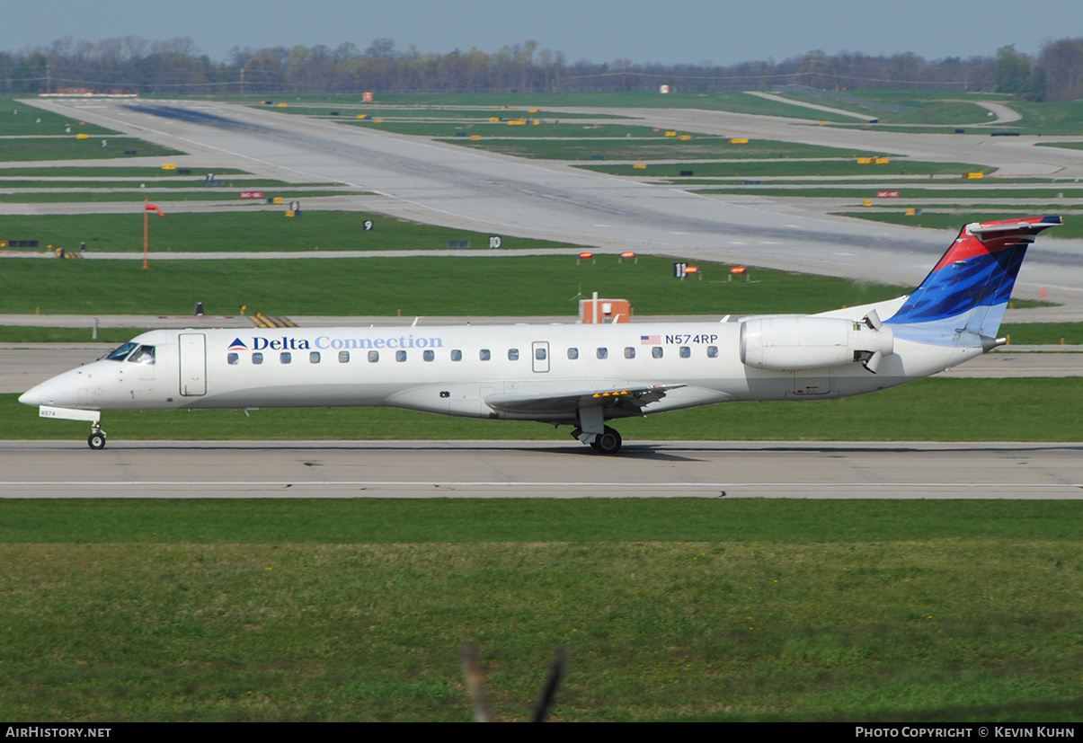 Aircraft Photo of N574RP | Embraer ERJ-145LR (EMB-145LR) | Delta Connection | AirHistory.net #638469