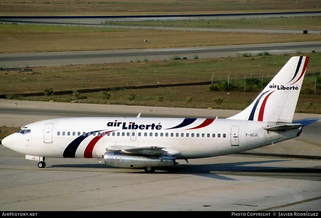 Aircraft Photo of F-GCJL | Boeing 737-222 | Air Liberté | AirHistory.net #638476