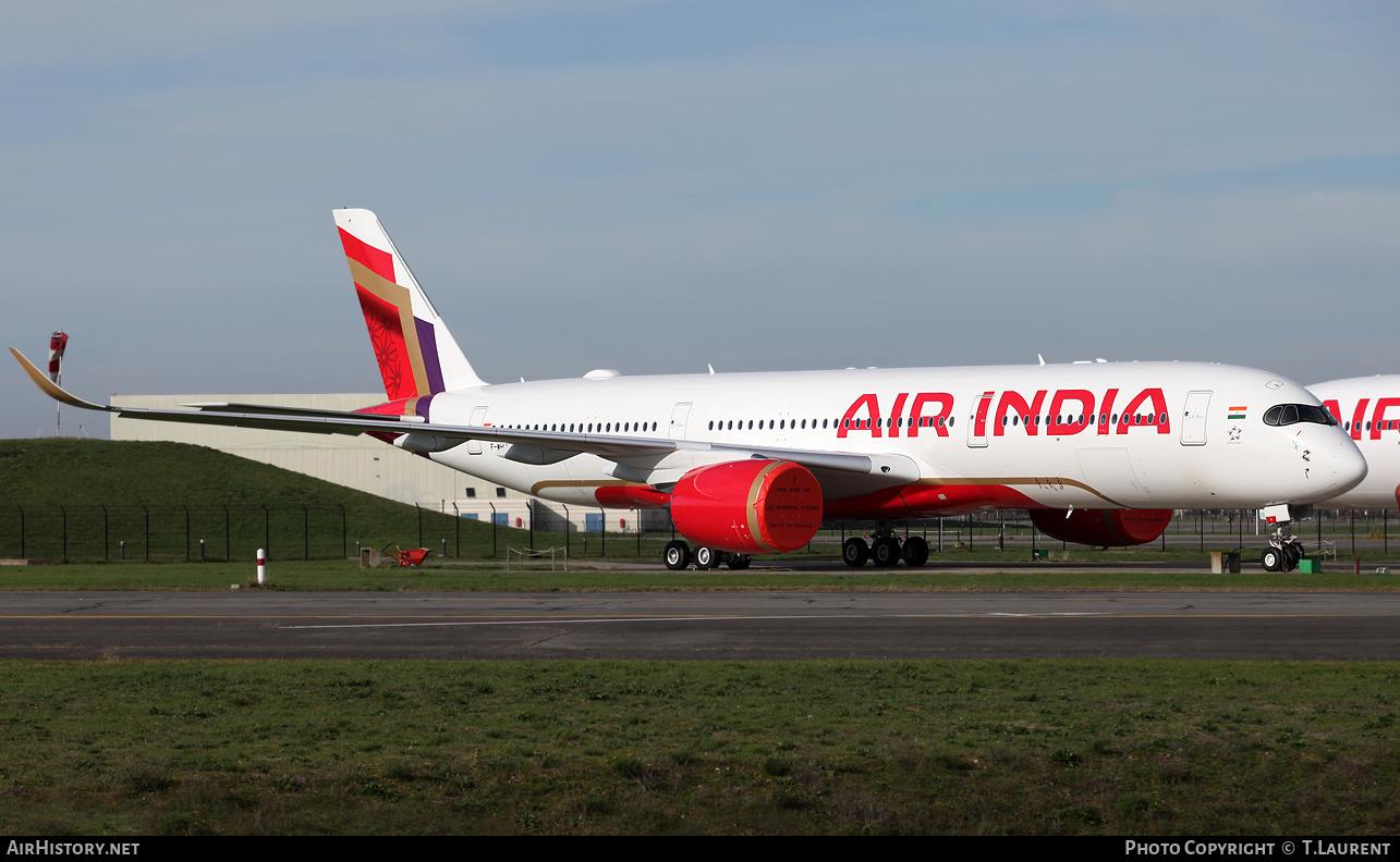Aircraft Photo of F-WHUH | Airbus A350-941 | Air India | AirHistory.net #638488