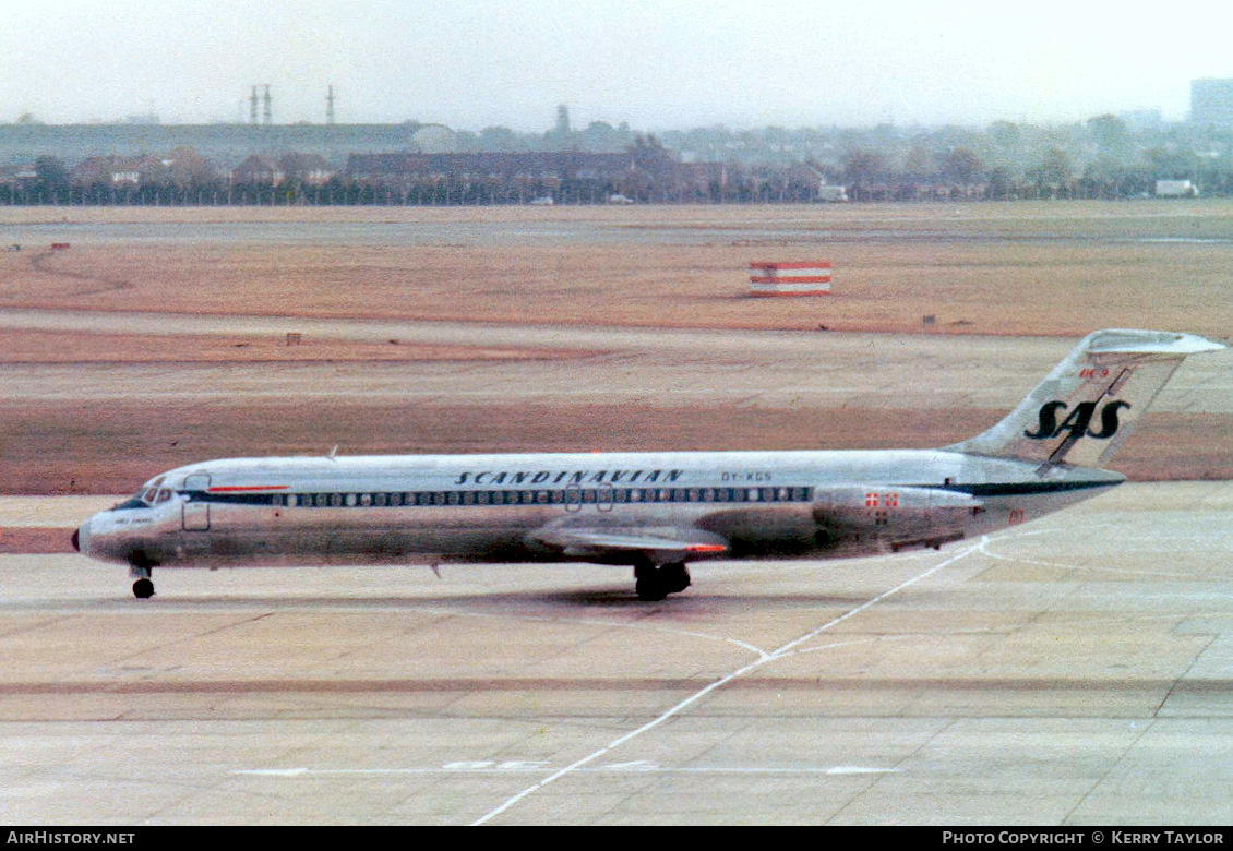 Aircraft Photo of OY-KGS | McDonnell Douglas DC-9-41 | Scandinavian Airlines - SAS | AirHistory.net #638502