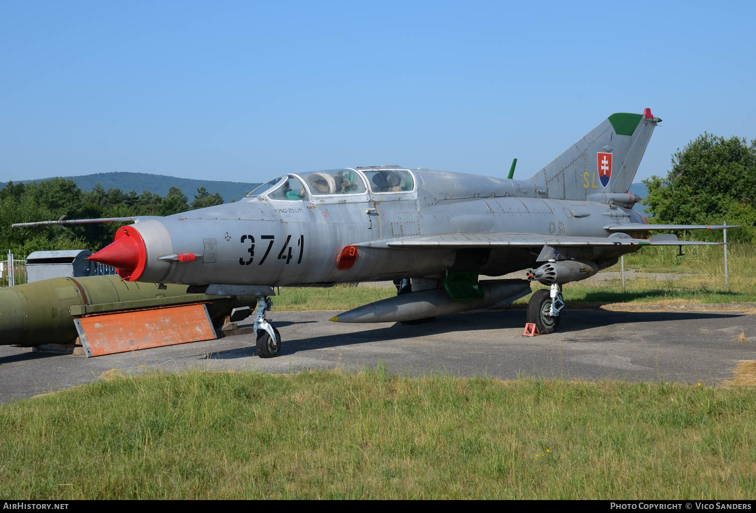 Aircraft Photo of 3741 | Mikoyan-Gurevich MiG-21UM | Slovakia - Air Force | AirHistory.net #638516