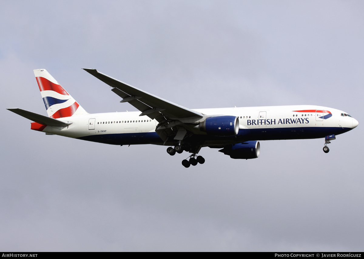 Aircraft Photo of G-YMMP | Boeing 777-236/ER | British Airways | AirHistory.net #638517