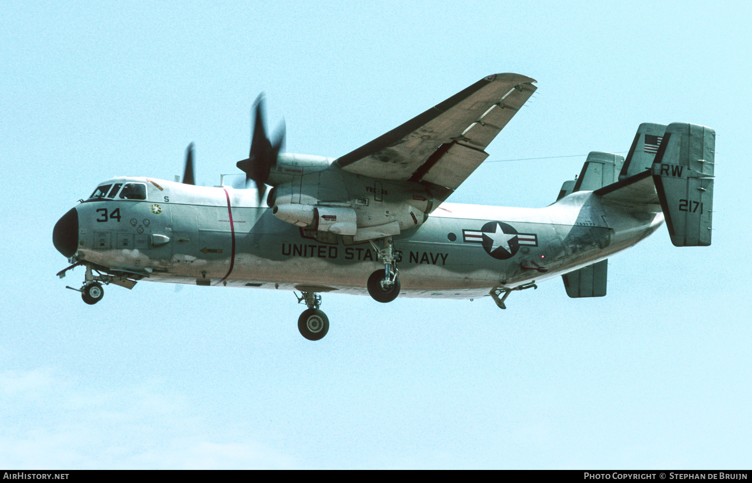 Aircraft Photo of 162171 / 2171 | Grumman C-2A Greyhound | USA - Navy | AirHistory.net #638524