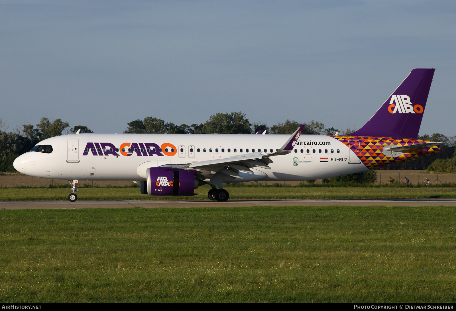 Aircraft Photo of SU-BUZ | Airbus A320-251N | Air Cairo | AirHistory.net #638531