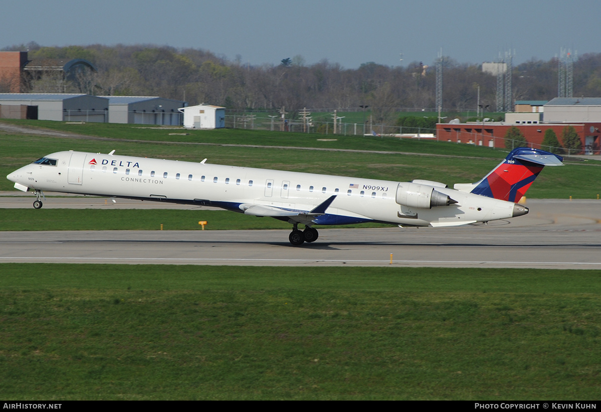 Aircraft Photo of N909XJ | Bombardier CRJ-900LR (CL-600-2D24) | Delta Connection | AirHistory.net #638538