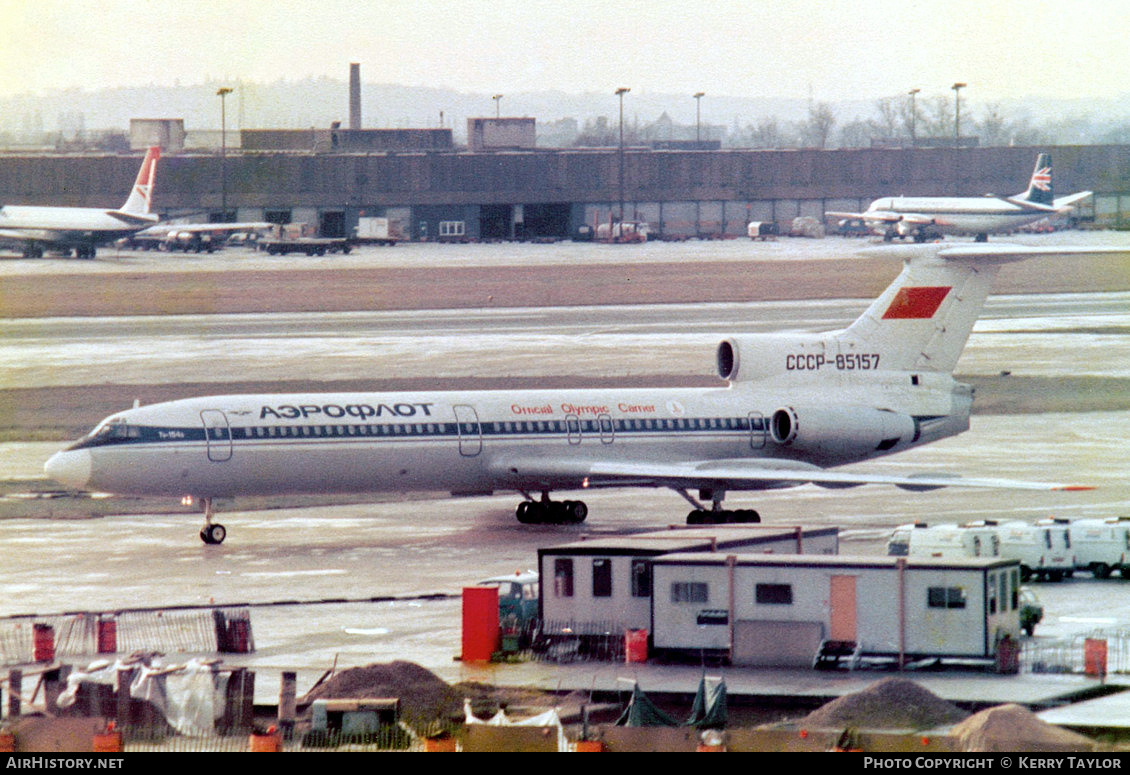 Aircraft Photo of CCCP-85157 | Tupolev Tu-154B | Aeroflot | AirHistory.net #638543