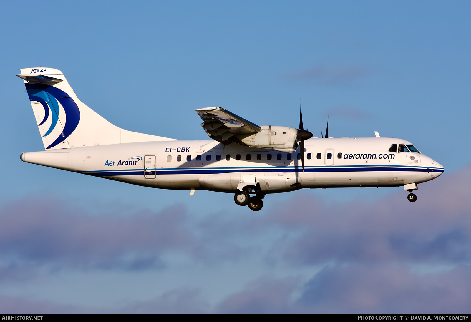 Aircraft Photo of EI-CBK | ATR ATR-42-300 | Aer Arann | AirHistory.net #638561