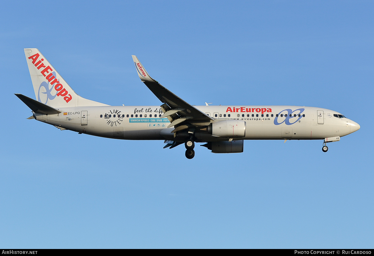 Aircraft Photo of EC-LPQ | Boeing 737-85P | Air Europa | AirHistory.net #638568