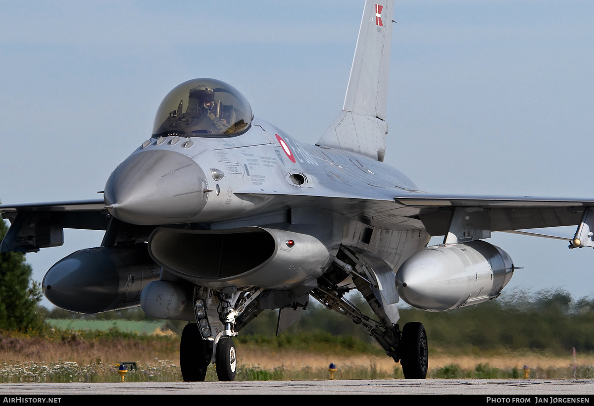 Aircraft Photo of E-606 | General Dynamics F-16AM Fighting Falcon | Denmark - Air Force | AirHistory.net #638570