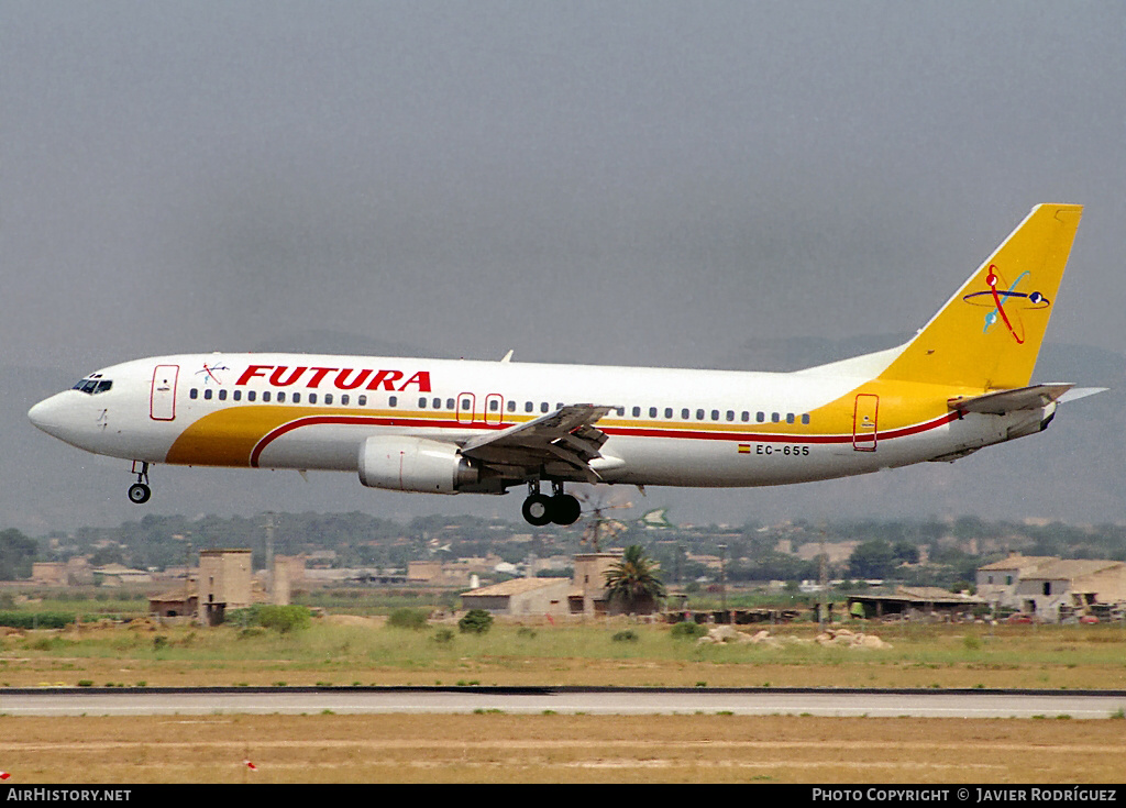 Aircraft Photo of EC-655 | Boeing 737-46B | Futura International Airways | AirHistory.net #638573