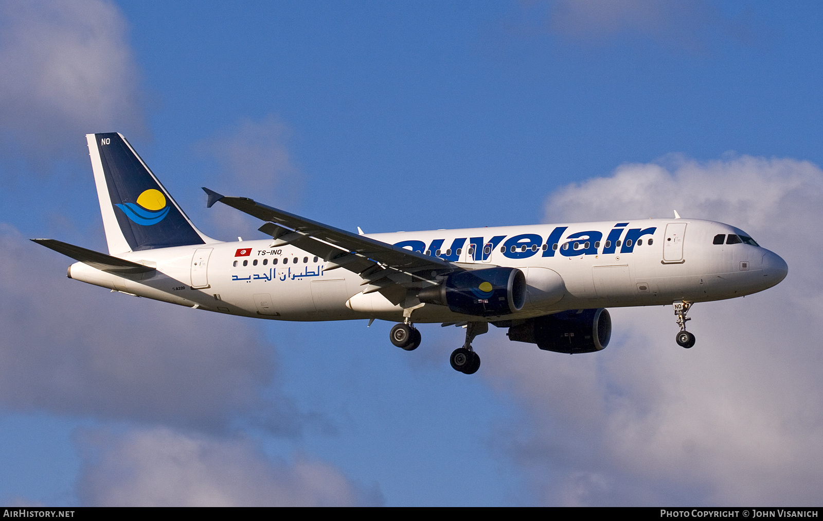 Aircraft Photo of TS-INO | Airbus A320-214 | Nouvelair Tunisie | AirHistory.net #638590