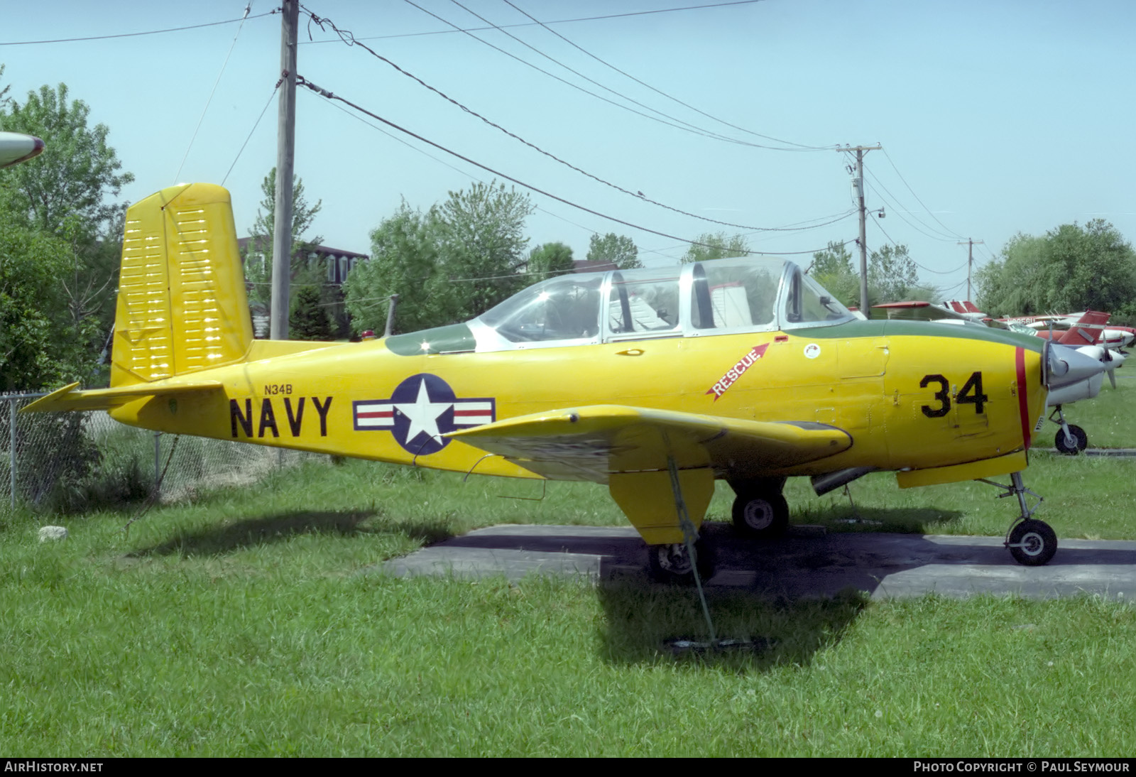 Aircraft Photo of N34B | Beech B45 Mentor | USA - Navy | AirHistory.net #638609