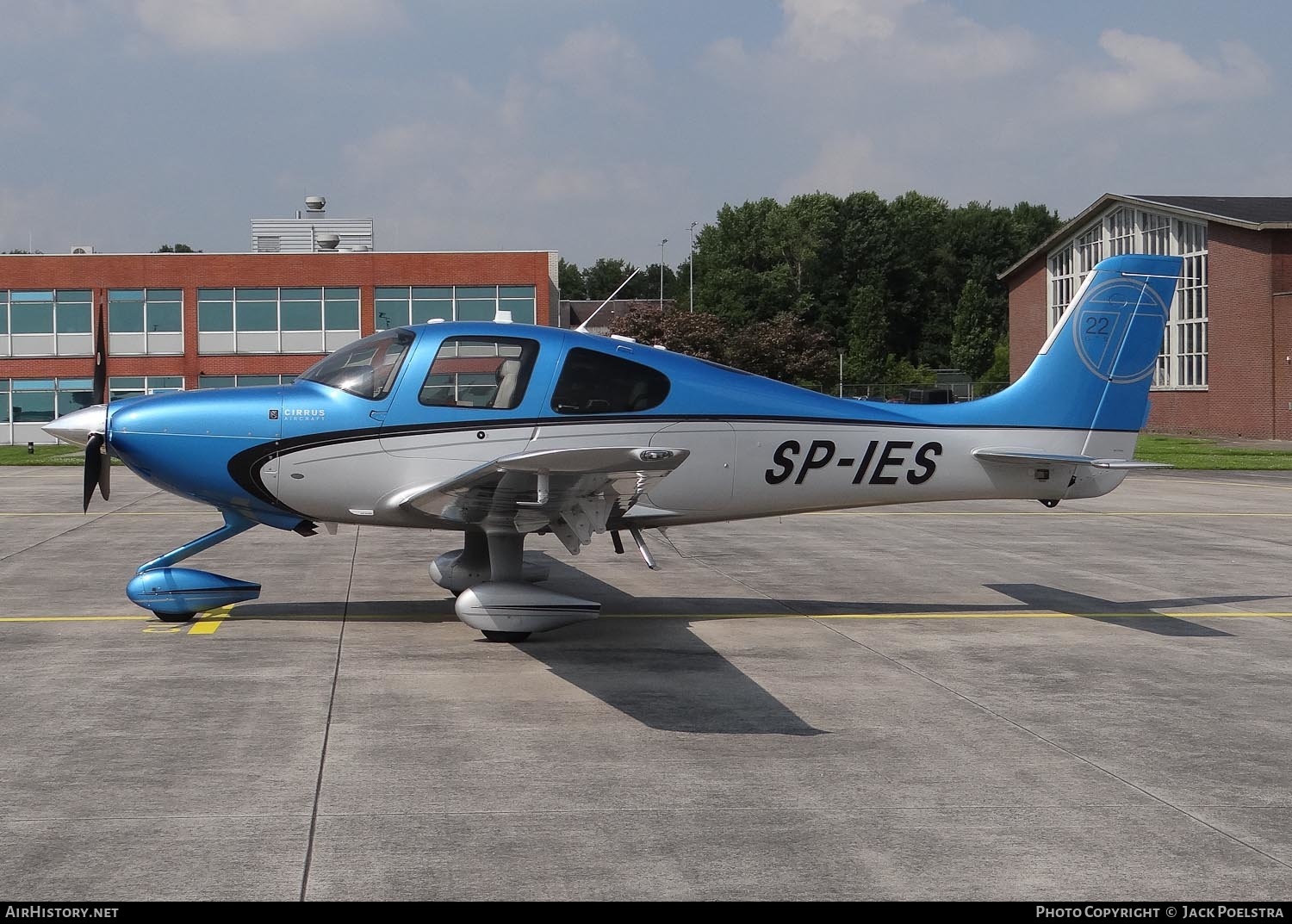 Aircraft Photo of SP-IES | Cirrus SR-22T G3-GTS | AirHistory.net #638613