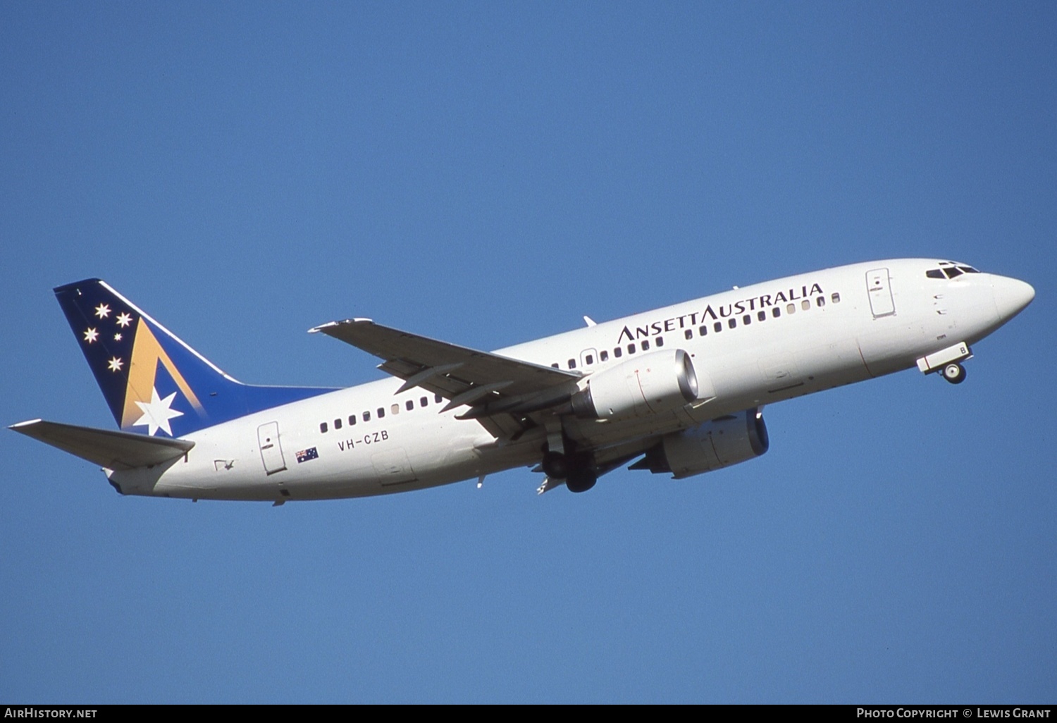 Aircraft Photo of VH-CZB | Boeing 737-377 | Ansett Australia | AirHistory.net #638622