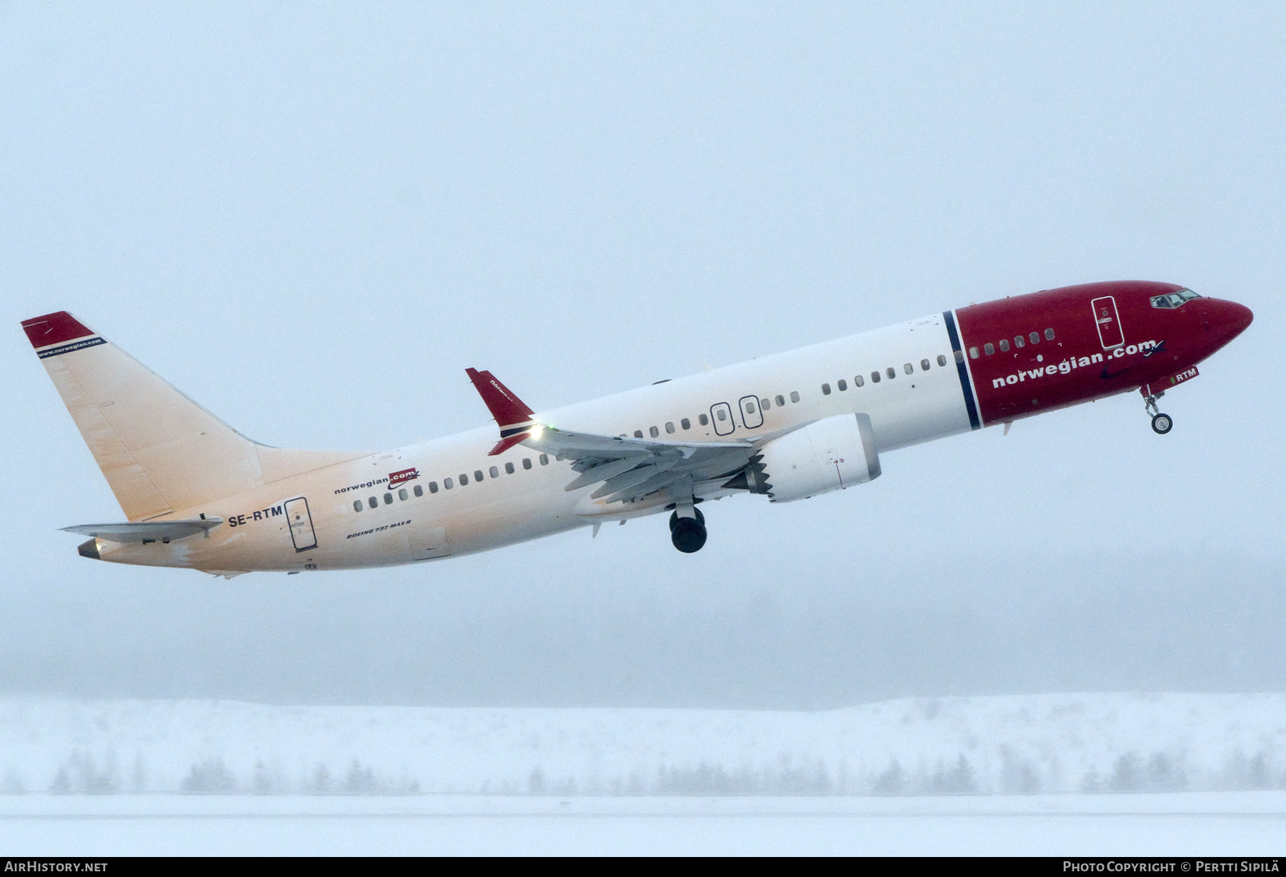 Aircraft Photo of SE-RTM | Boeing 737-8 Max 8 | Norwegian | AirHistory.net #638629
