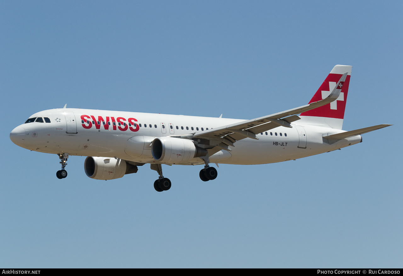 Aircraft Photo of HB-JLT | Airbus A320-214 | Swiss International Air Lines | AirHistory.net #638632