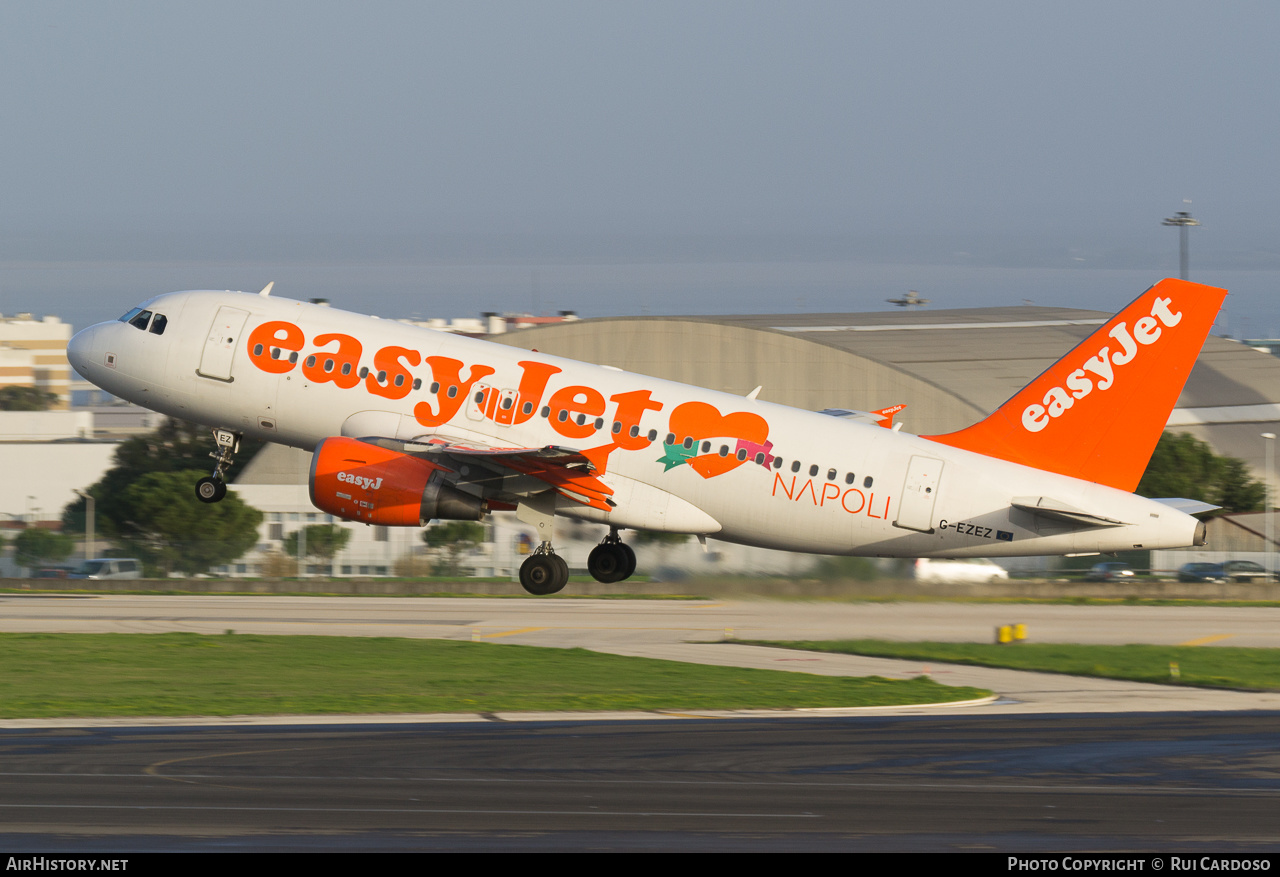 Aircraft Photo of G-EZEZ | Airbus A319-111 | EasyJet | AirHistory.net #638651