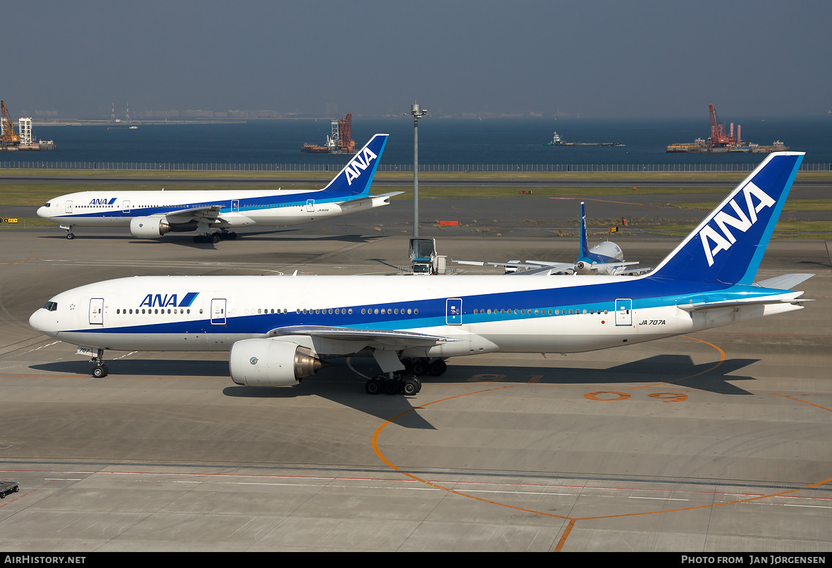 Aircraft Photo of JA707A | Boeing 777-281/ER | All Nippon Airways - ANA | AirHistory.net #638652