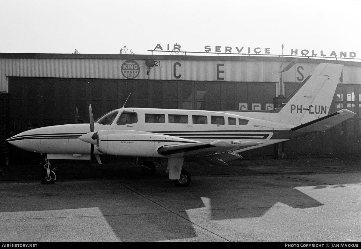Aircraft Photo of PH-LUN | Cessna 404 Titan II | AirHistory.net #638655