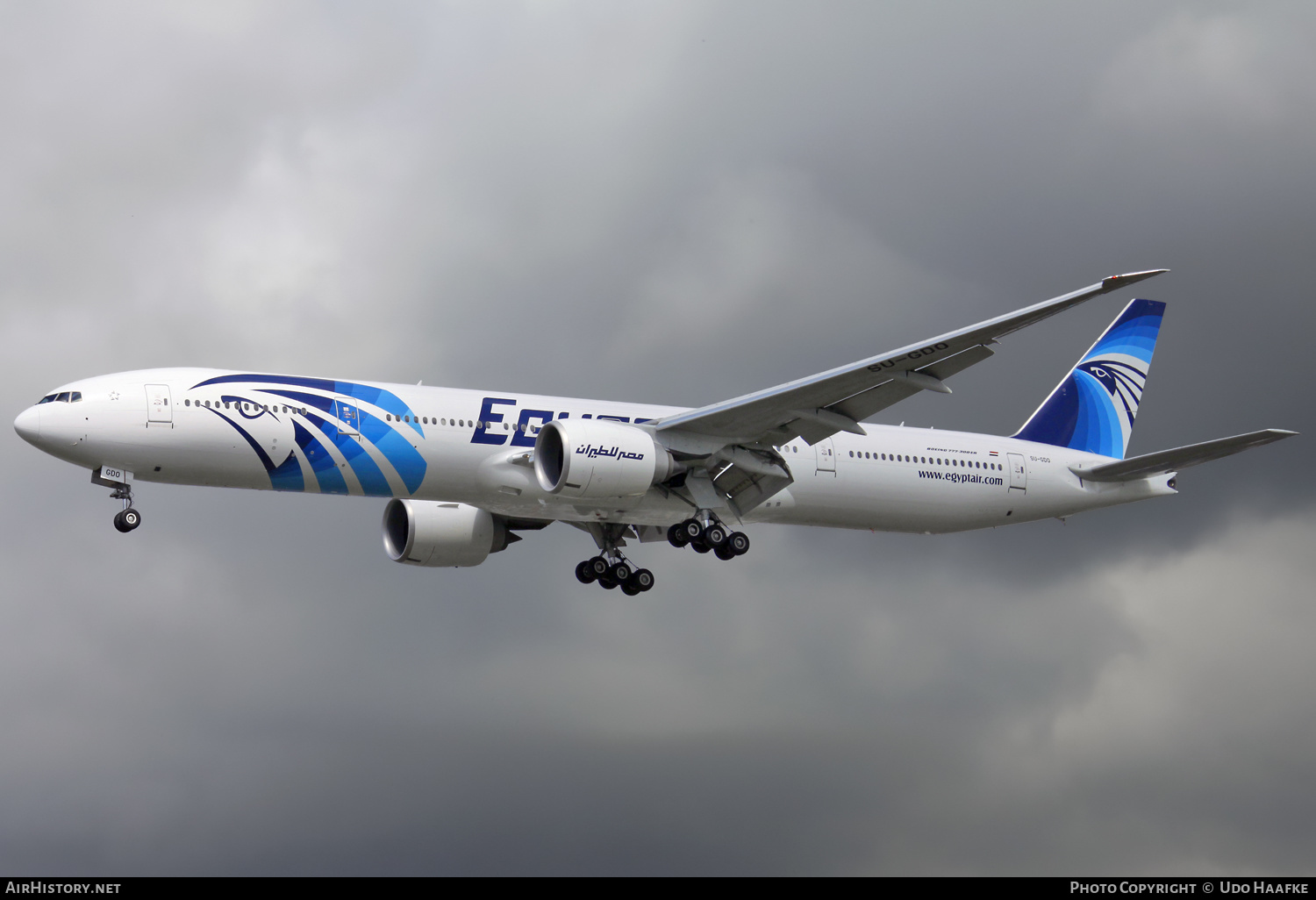 Aircraft Photo of SU-GDO | Boeing 777-36N/ER | EgyptAir | AirHistory.net #638657