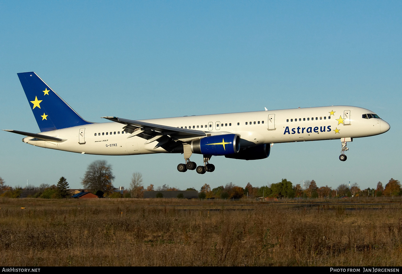 Aircraft Photo of G-STRZ | Boeing 757-258 | Astraeus Airlines | AirHistory.net #638670