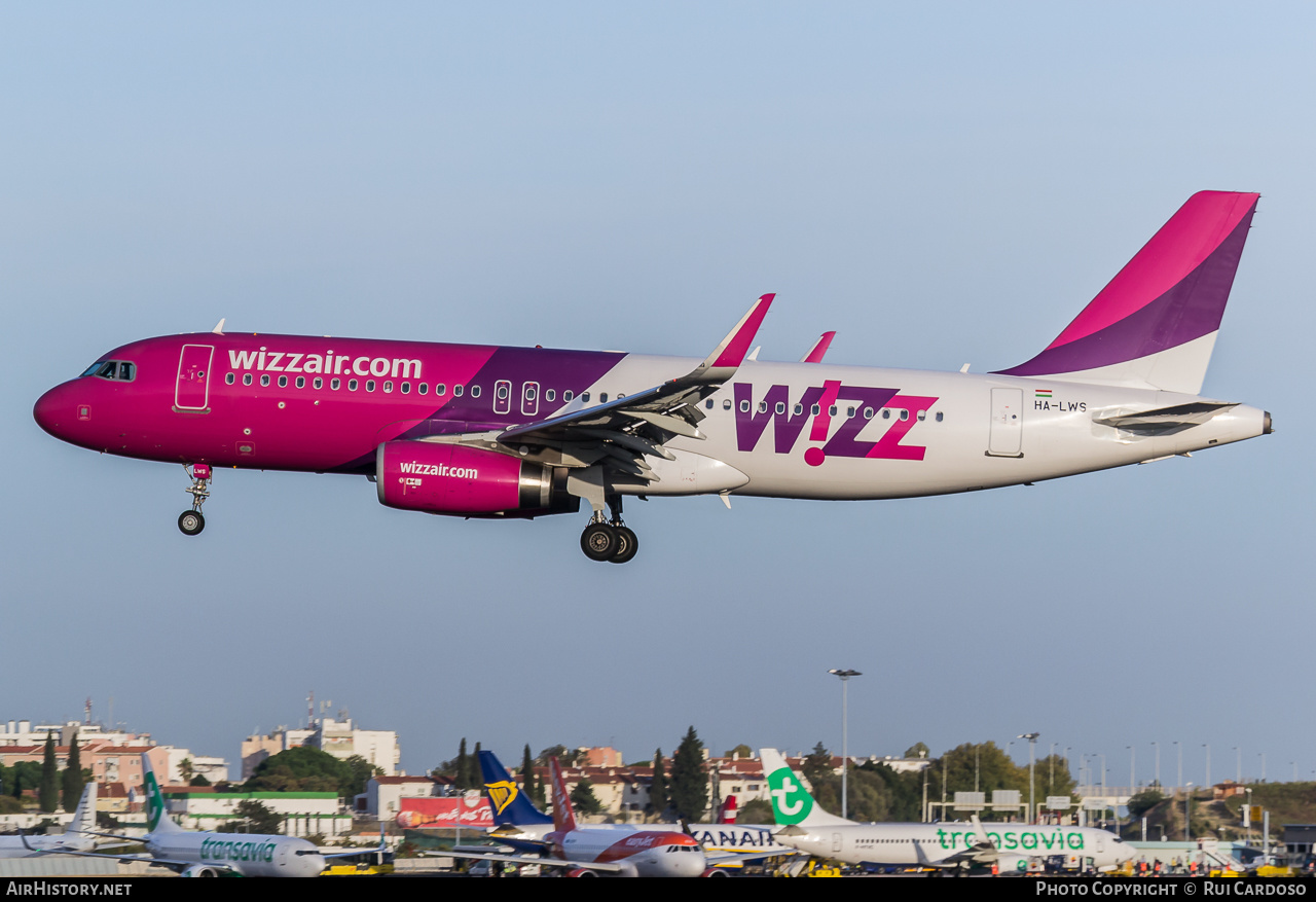 Aircraft Photo of HA-LWS | Airbus A320-232 | Wizz Air | AirHistory.net #638677