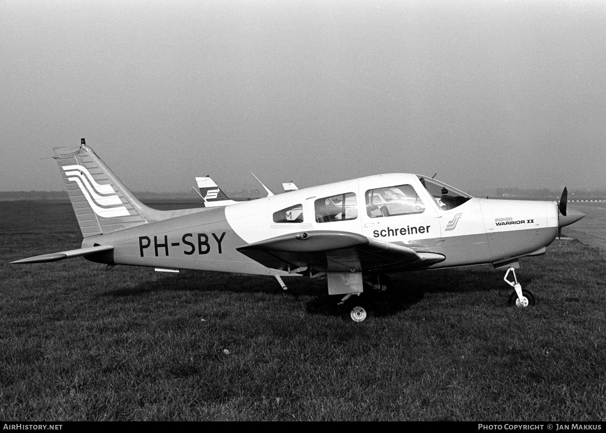 Aircraft Photo of PH-SBY | Piper PA-28-161 Cherokee Warrior II | Nationale Luchtvaart School - NLS | AirHistory.net #638700