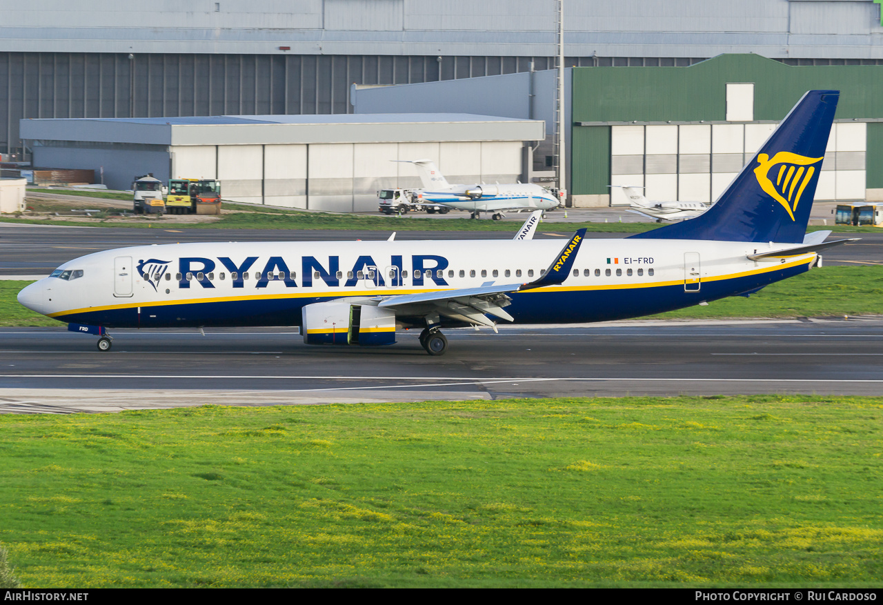 Aircraft Photo of EI-FRD | Boeing 737-8AS | Ryanair | AirHistory.net #638722