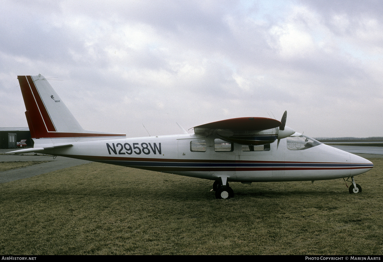 Aircraft Photo of N2958W | Partenavia P-68C Victor | Missionary Aviation Fellowship - MAF | AirHistory.net #638732