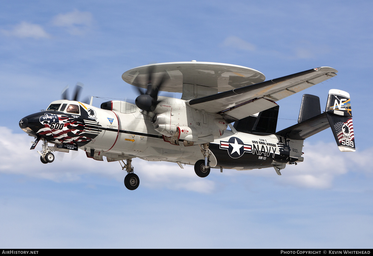 Aircraft Photo of 165819 / 5819 | Grumman E-2C Hawkeye | USA - Navy | AirHistory.net #638751