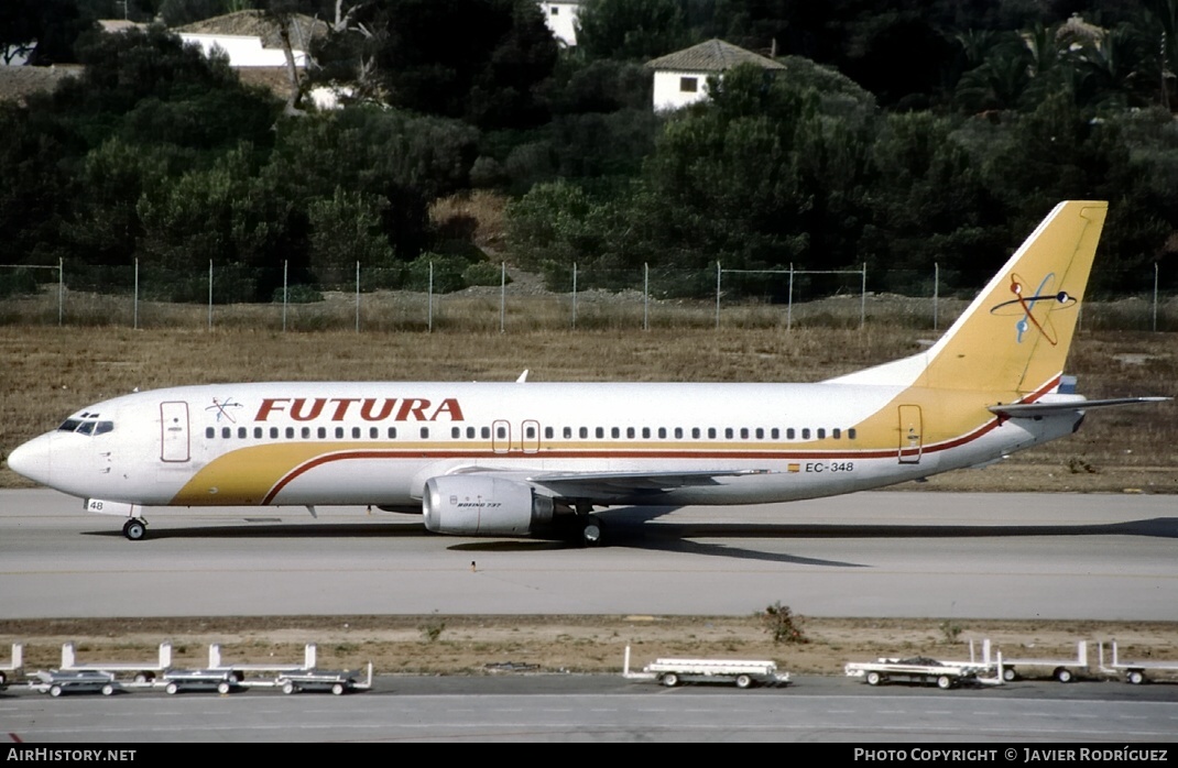 Aircraft Photo of EC-348 | Boeing 737-4Y0 | Futura International Airways | AirHistory.net #638755