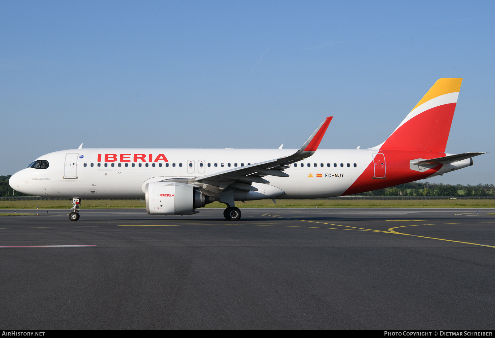 Aircraft Photo of EC-NJY | Airbus A320-251N | Iberia | AirHistory.net #638757