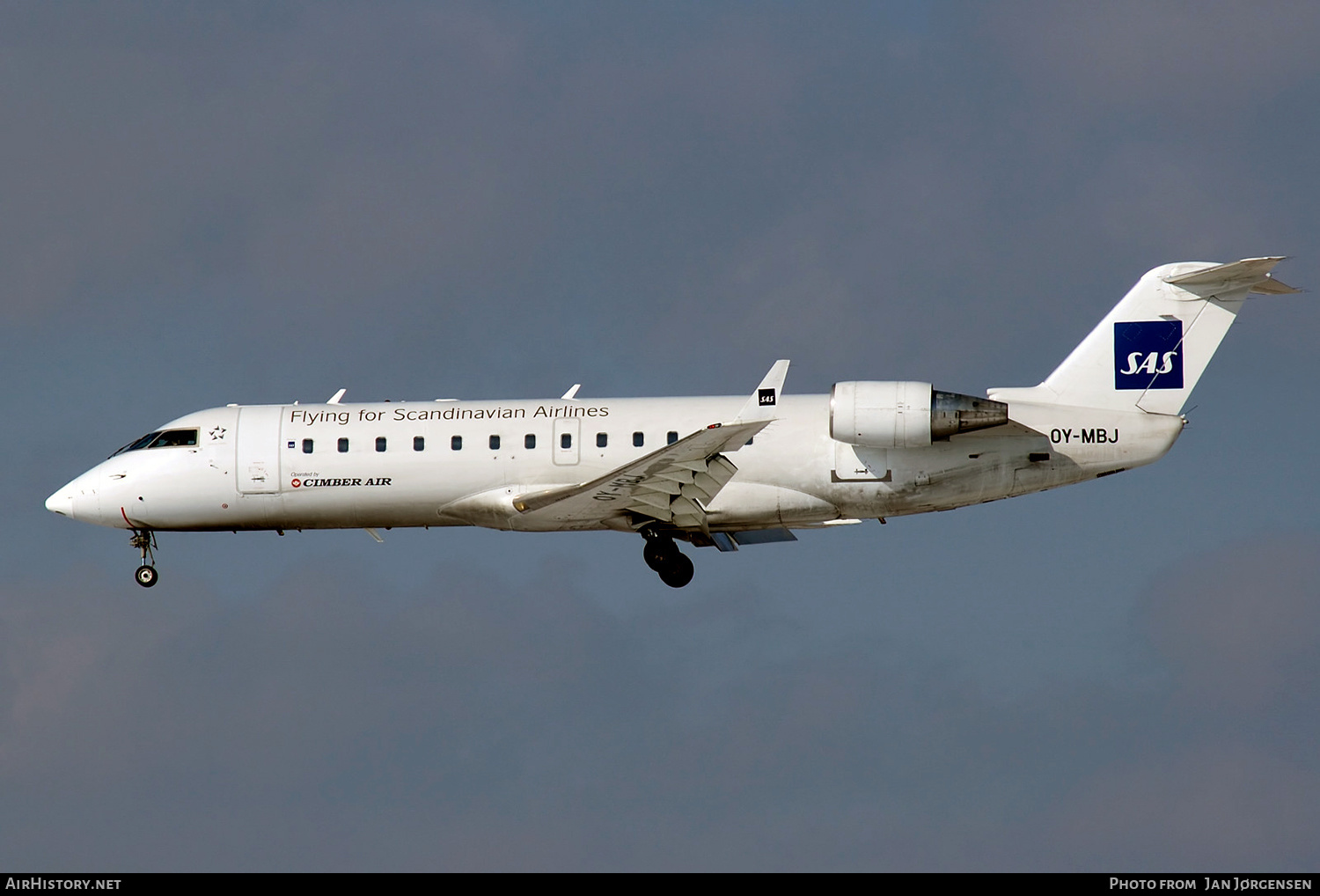 Aircraft Photo of OY-MBJ | Bombardier CRJ-200LR (CL-600-2B19) | Scandinavian Airlines - SAS | AirHistory.net #638762