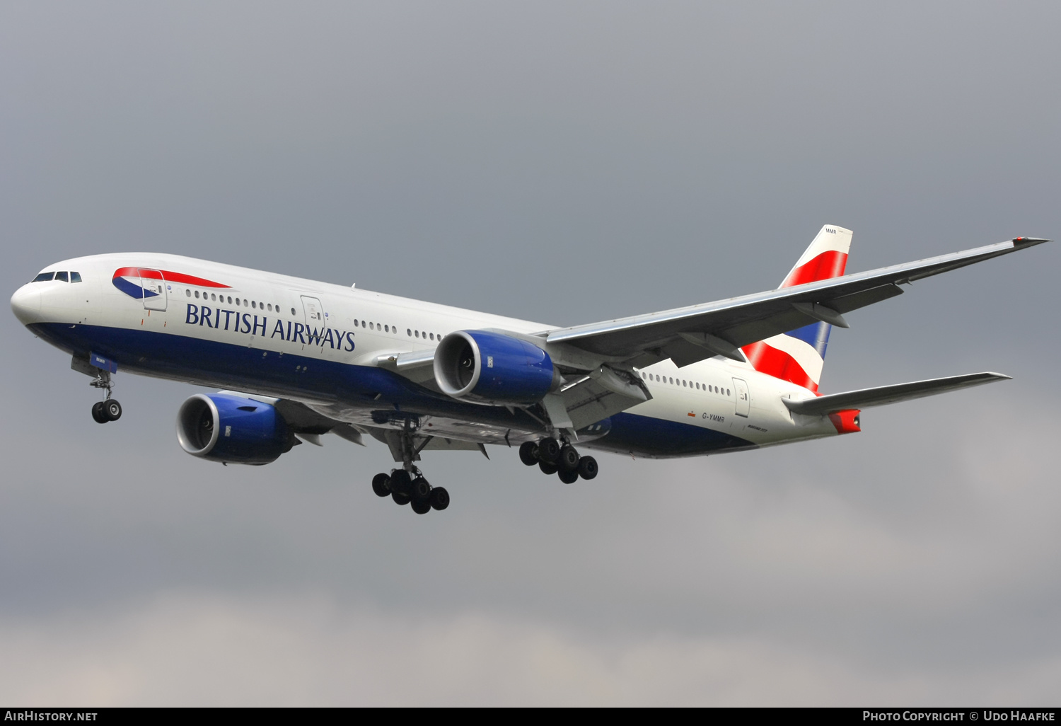 Aircraft Photo of G-YMMR | Boeing 777-236/ER | British Airways | AirHistory.net #638768
