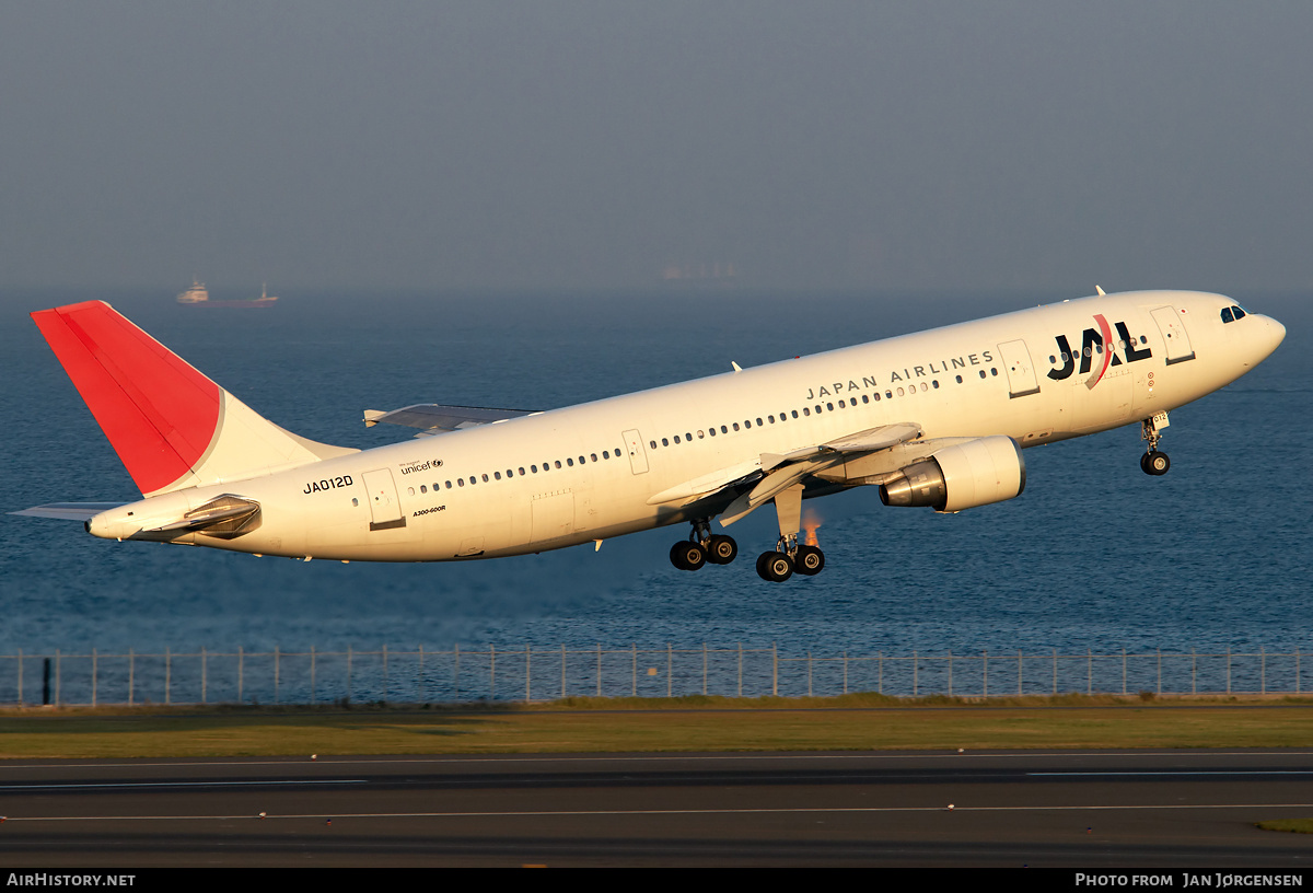 Aircraft Photo of JA012D | Airbus A300B4-622R | Japan Airlines - JAL | AirHistory.net #638770