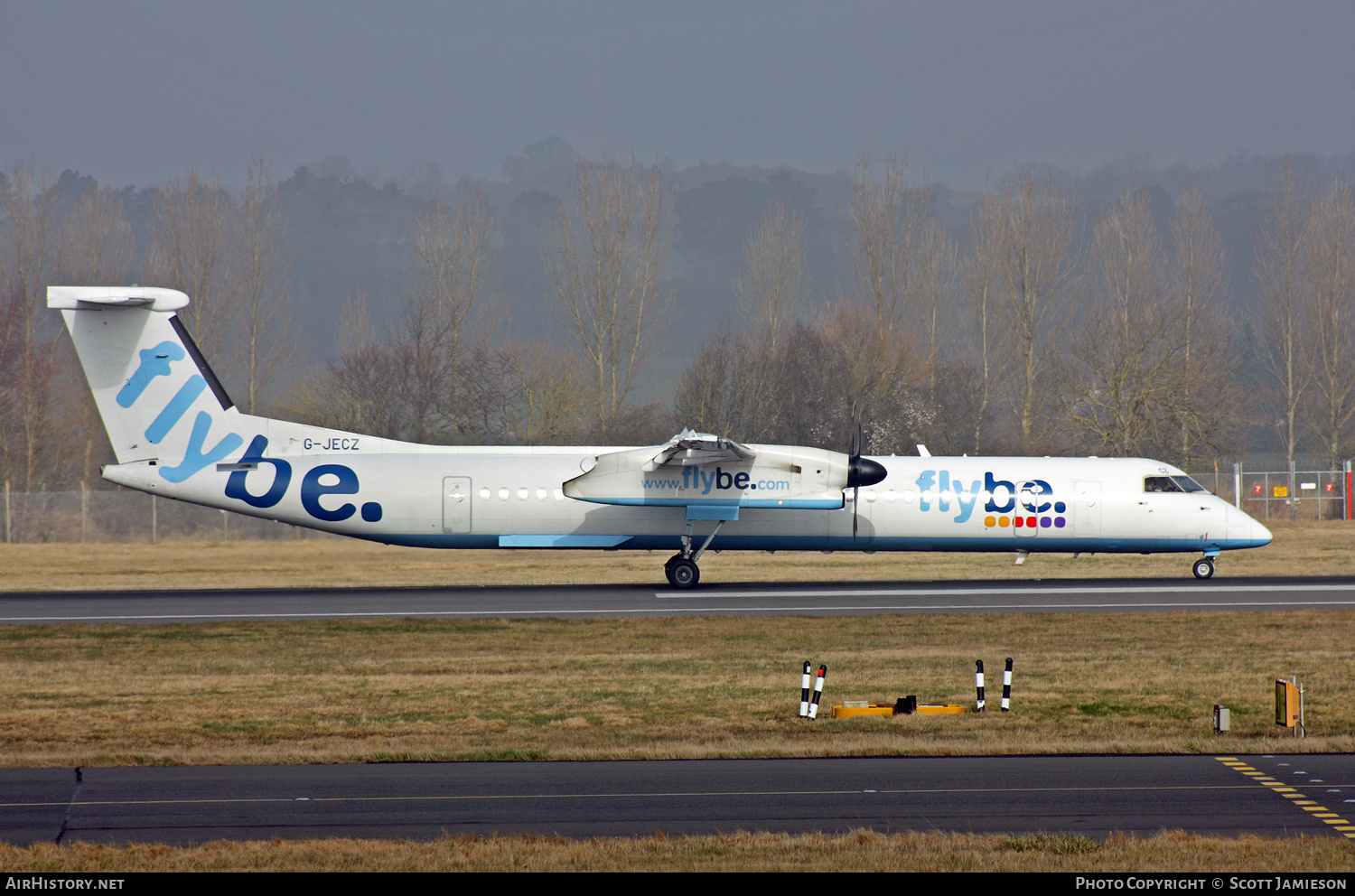 Aircraft Photo of G-JECZ | Bombardier DHC-8-402 Dash 8 | Flybe | AirHistory.net #638784