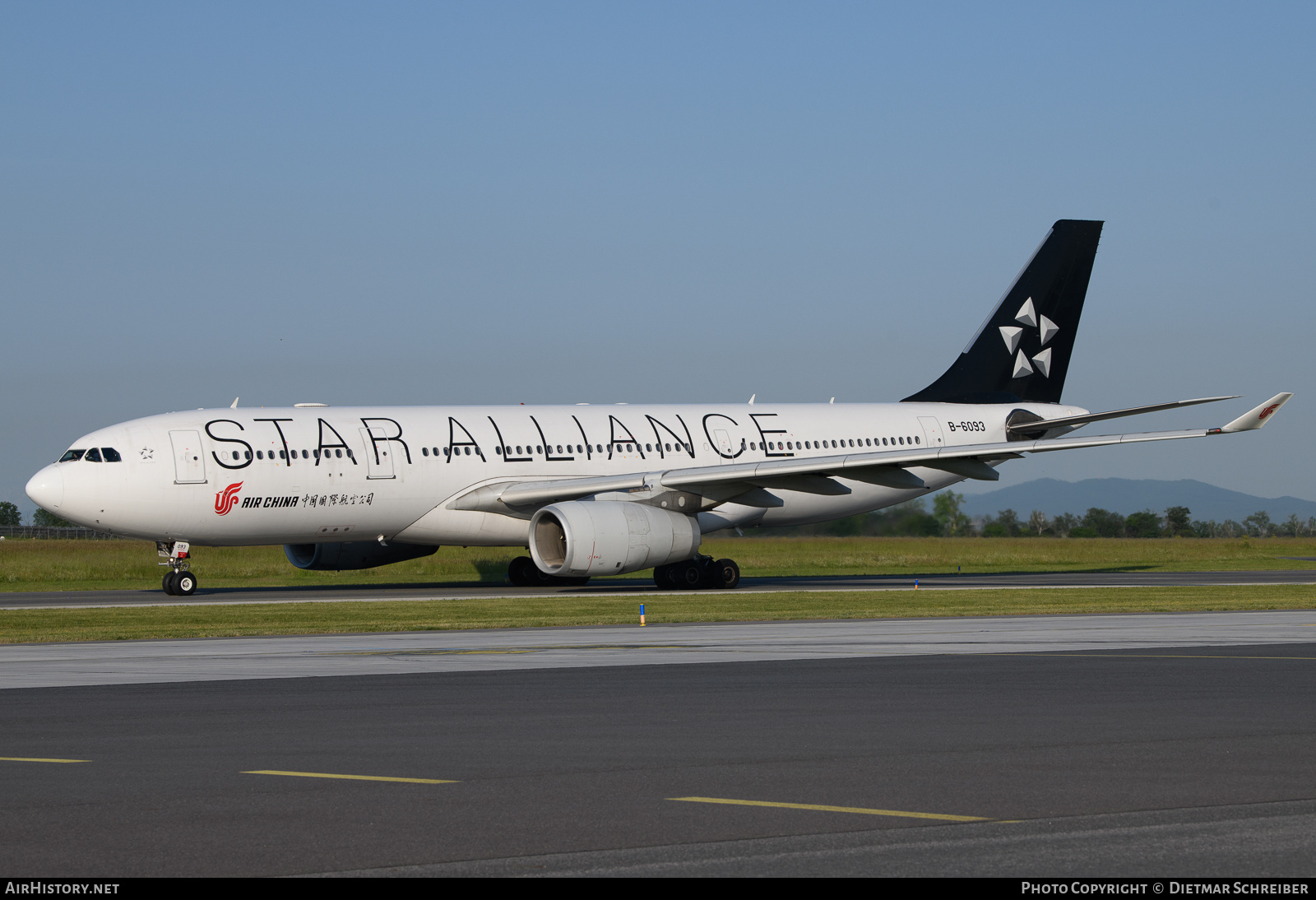 Aircraft Photo of B-6093 | Airbus A330-243 | Air China | AirHistory.net #638797